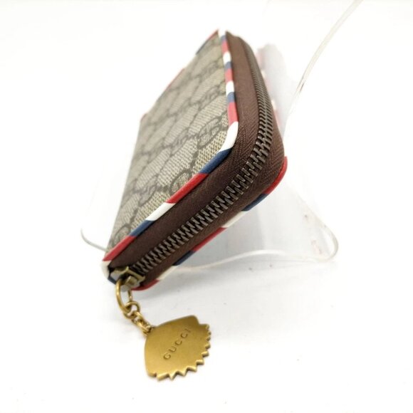 Gucci Coin Case Brown PVC 276-042825 - Picture 3 of 9